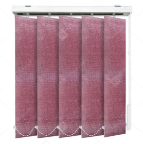 Вертикальные тканевые жалюзи Бруклин бордовый