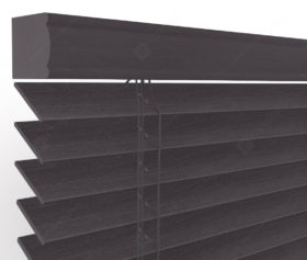 Деревянные жалюзи 50 мм, цвет графитовый 50K-38