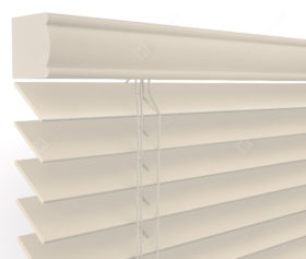Деревянные жалюзи 50 мм, цвет кремовый 50K-54