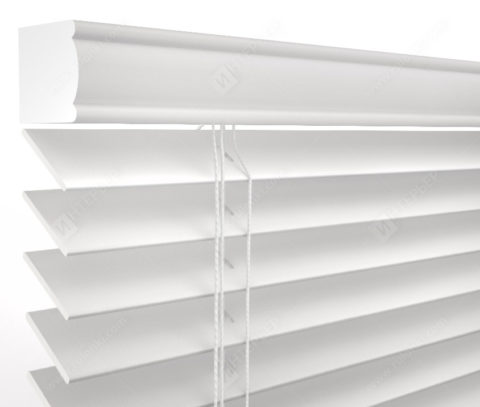 Деревянные жалюзи 50 мм, цвет платиновый 50K-57