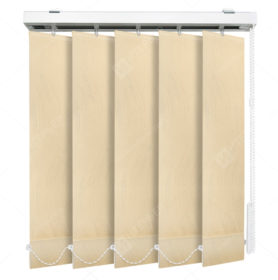 Вертикальные тканевые жалюзи Флора бежевый
