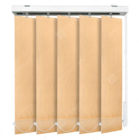 Вертикальные тканевые жалюзи Флора персиковый