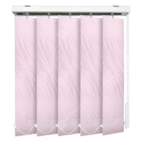 Вертикальные тканевые жалюзи Каприз розовый