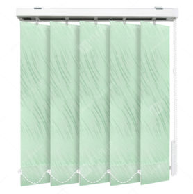 Вертикальные тканевые жалюзи Каприз салатовый