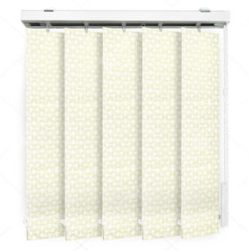 Вертикальные тканевые жалюзи Клио бежевый