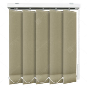 Вертикальные тканевые жалюзи Мадагаскар темно-бежевый