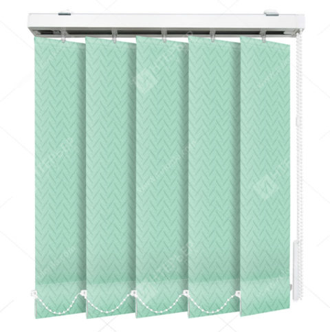 Вертикальные тканевые жалюзи Моран салатовый