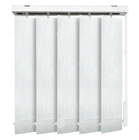 Вертикальные тканевые жалюзи Ниагара белый
