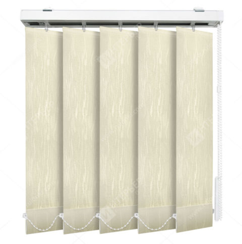 Вертикальные тканевые жалюзи Ниагара бежевый