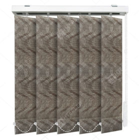 Вертикальные тканевые жалюзи Офелия коричневый