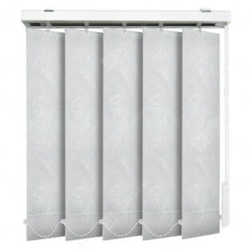 Вертикальные тканевые жалюзи Палома серебро