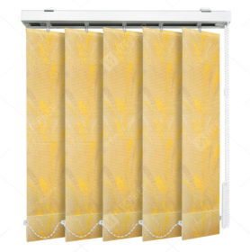 Вертикальные тканевые жалюзи Палома желтый