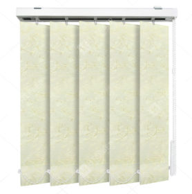 Вертикальные тканевые жалюзи Шёлк молочный