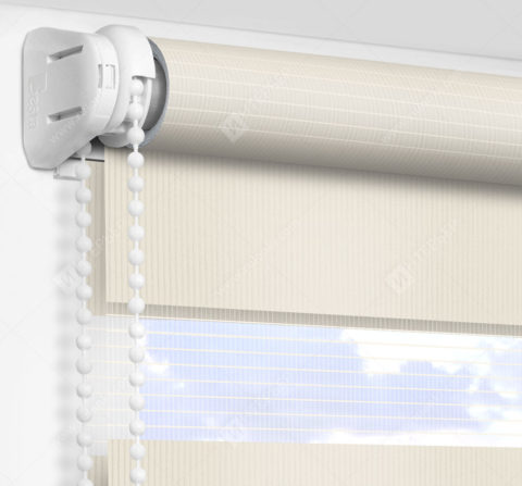 Рулонные шторы День-Ночь - Делия айвори