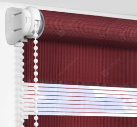 Рулонные шторы День-Ночь - Делия винный